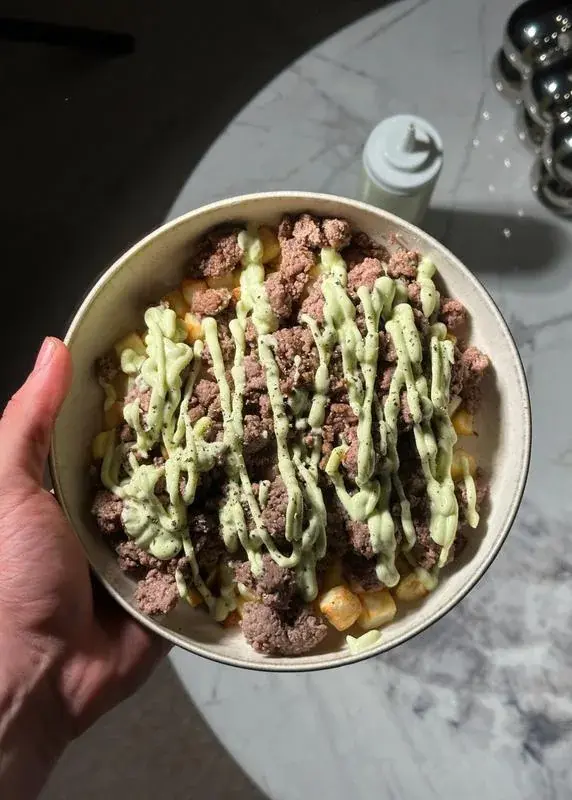 A finished plate