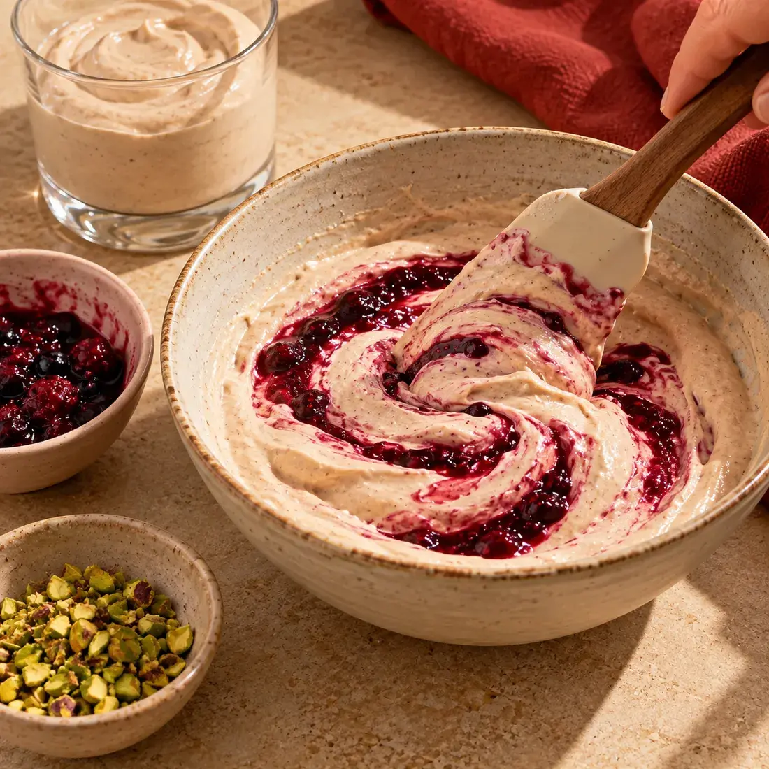 Choco Mousse, step 2: Build the mousse