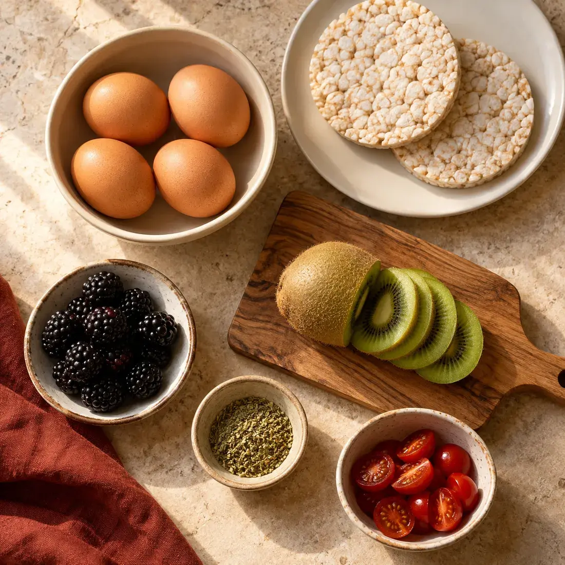Mornin' Reload: the ingredients laid out