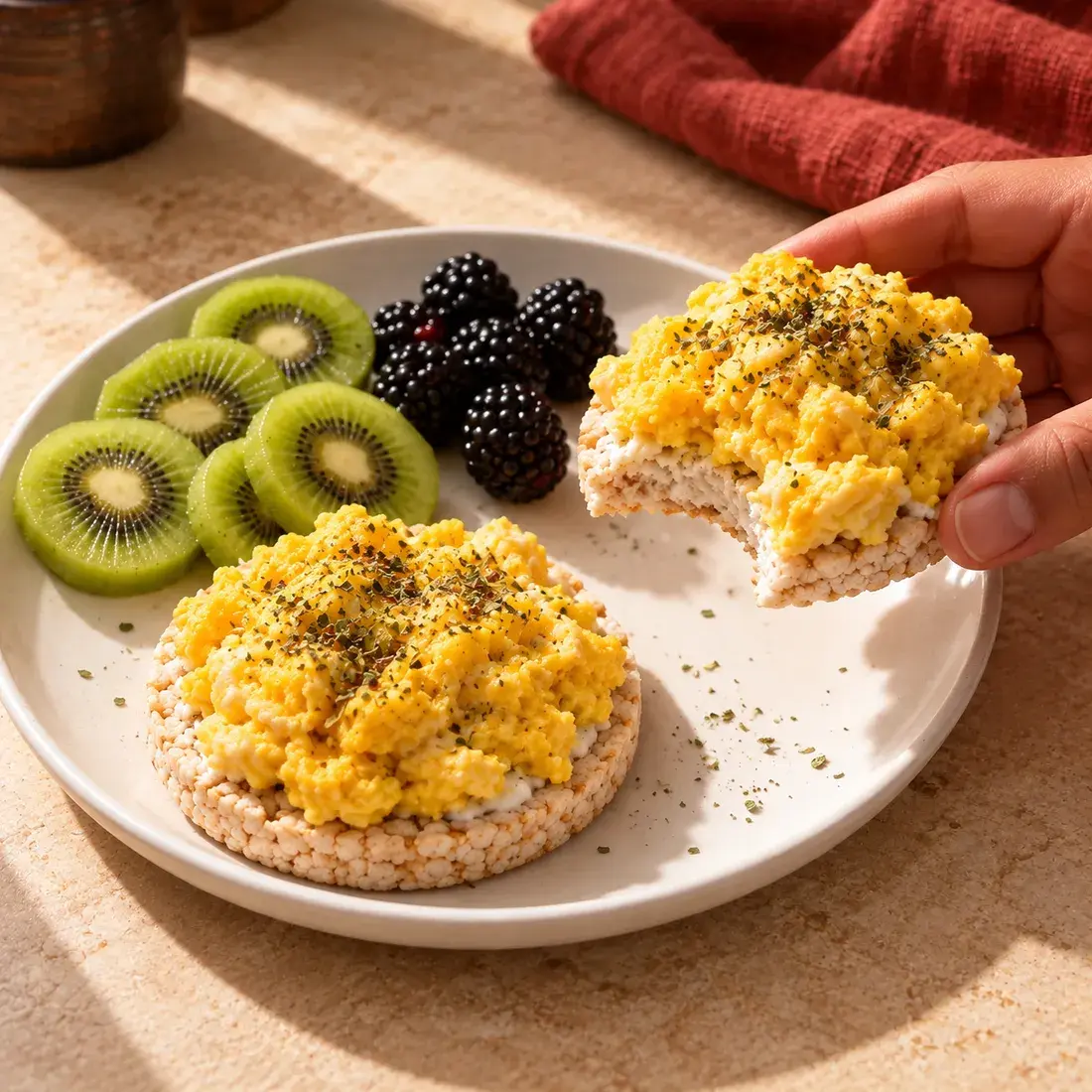 Mornin' Reload, step 4: Eat warm