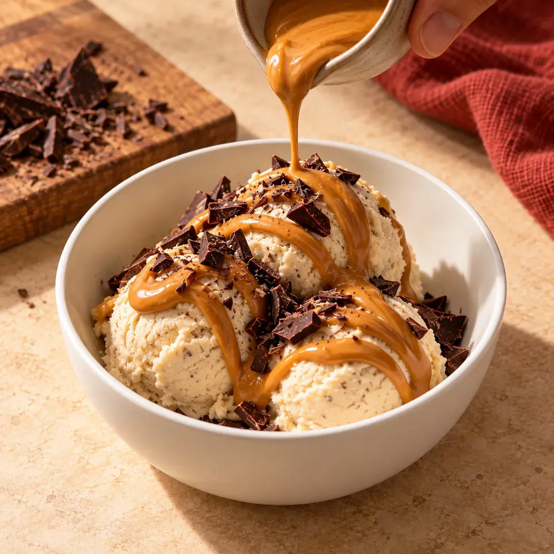 Muscle Cream, step 3: Drizzle
