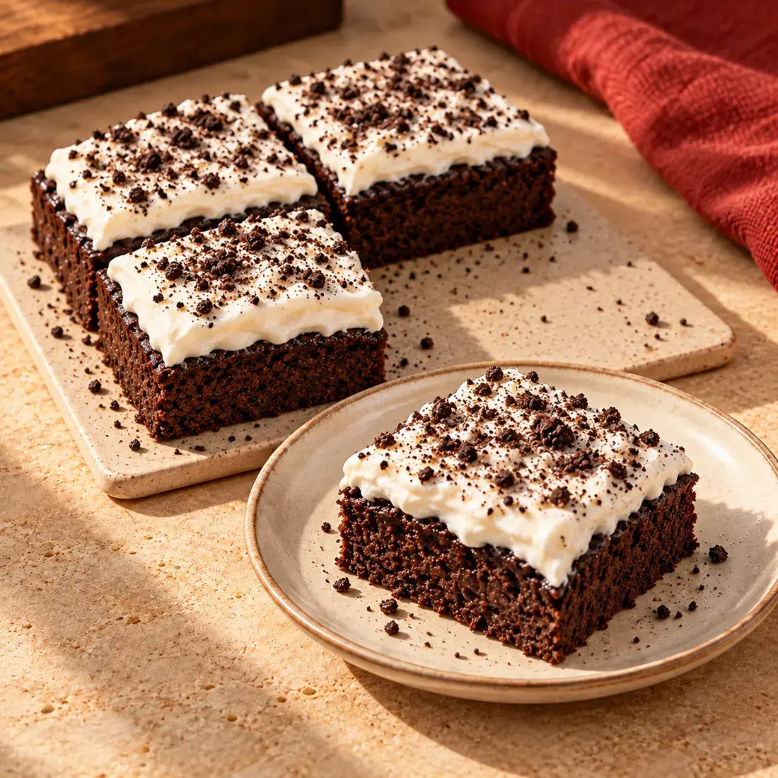 Oreo Protein Cake