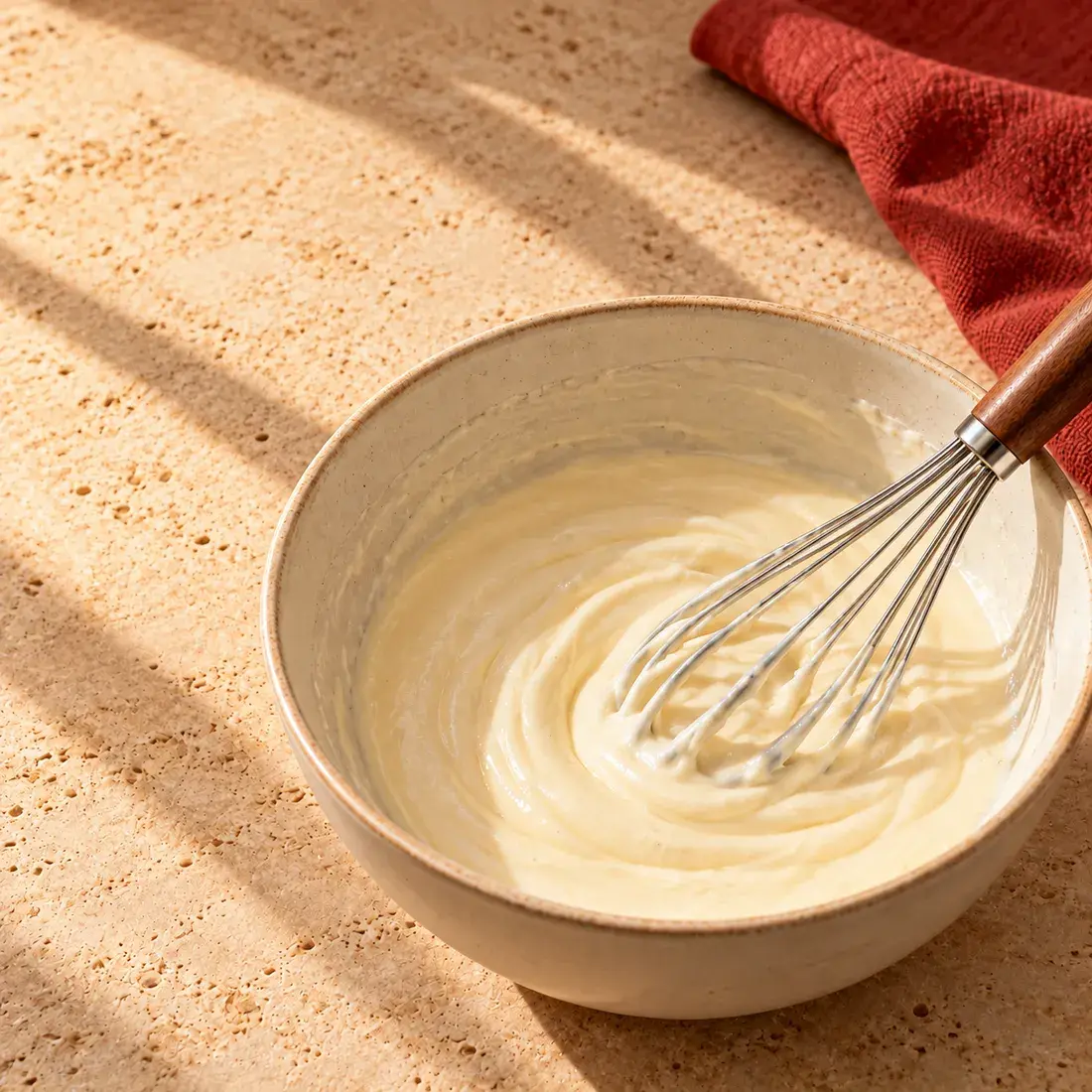 Oreo Protein Cake, step 1: Mix the wet