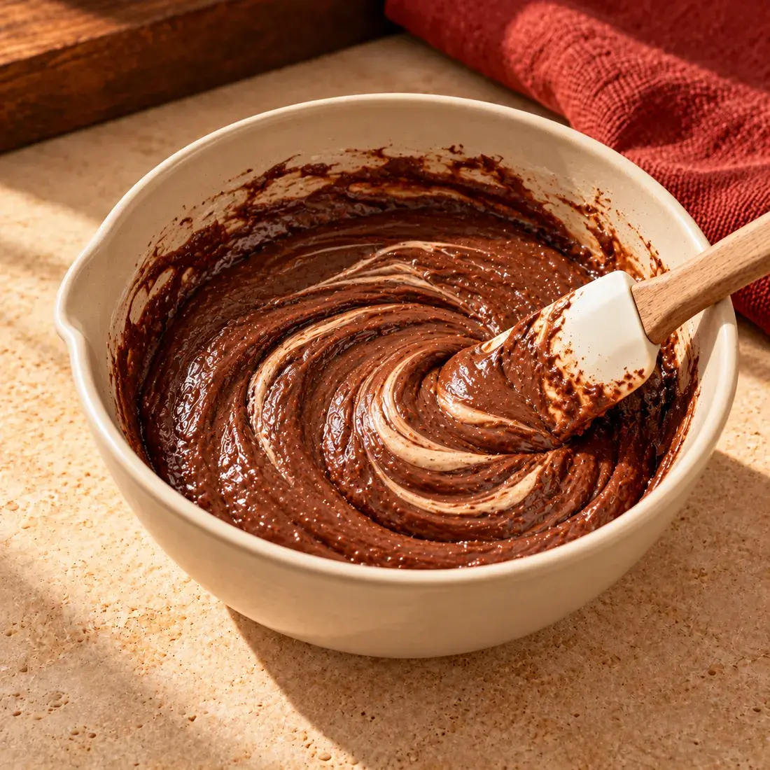 Oreo Protein Cake, step 2: Add the dry