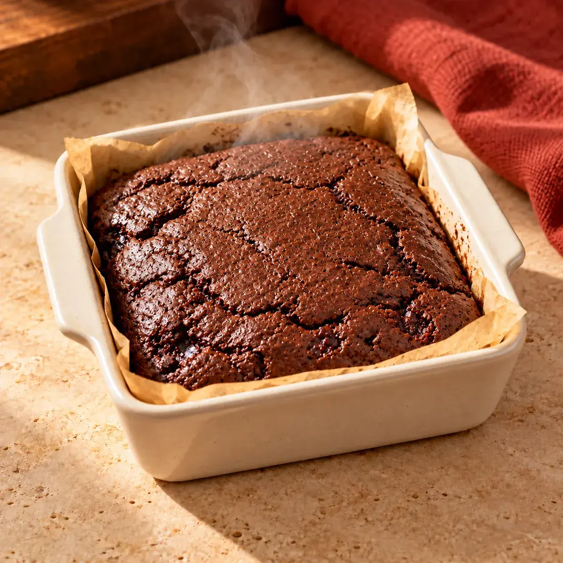Oreo Protein Cake, step 3: Bake