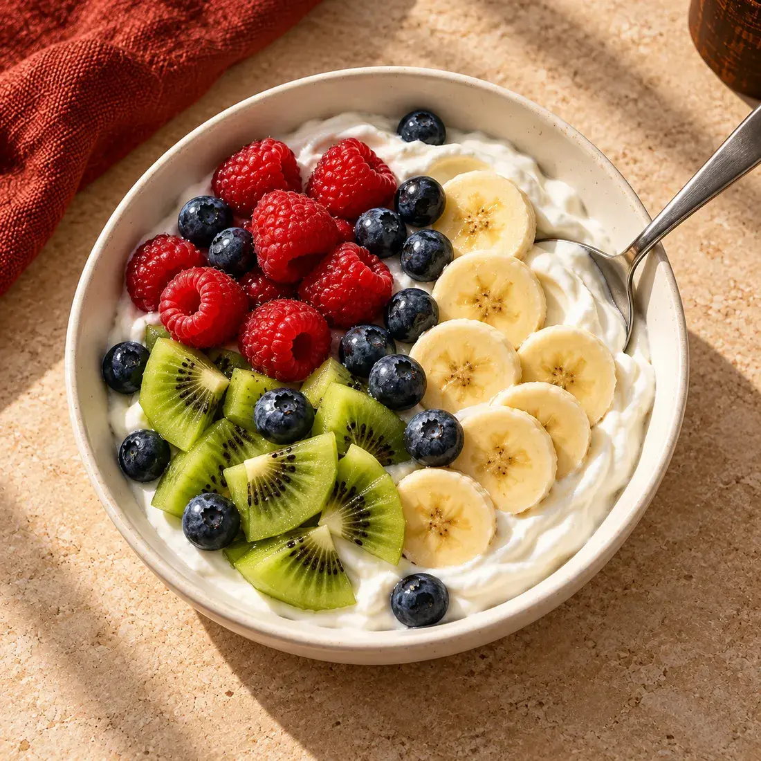 Protein yogurt + fruit