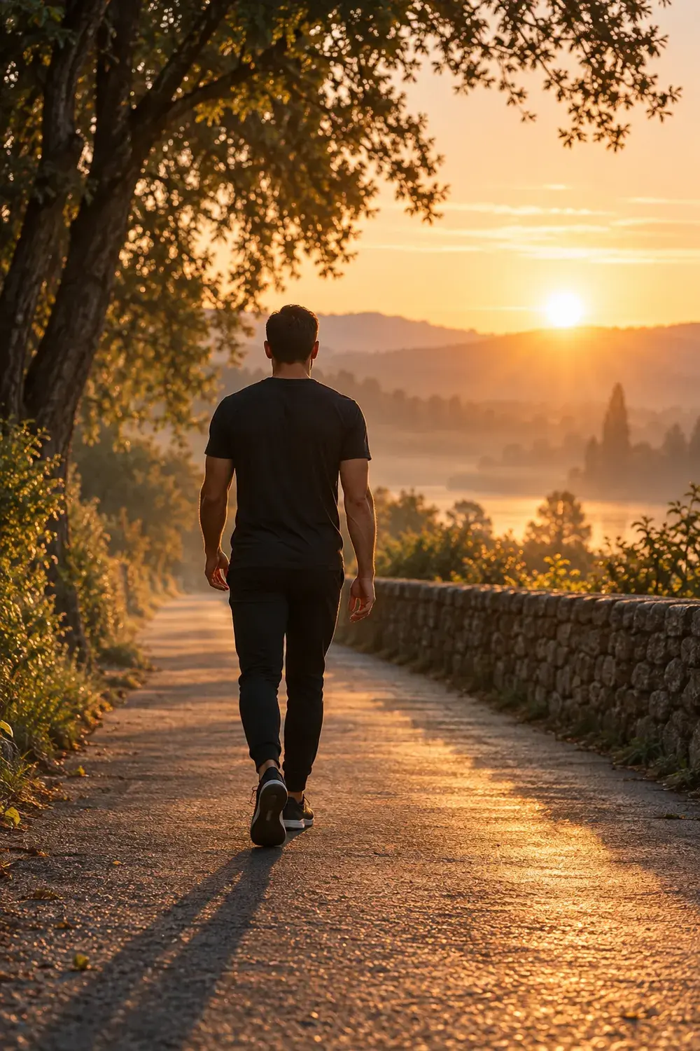 A recovery-day walk