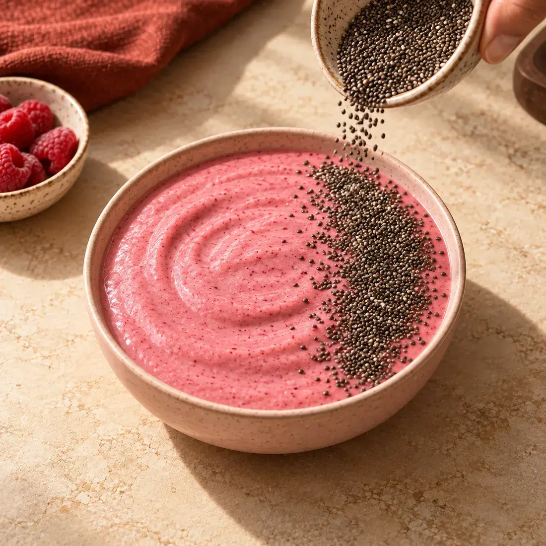 Pink Bowl, step 2: Bowl