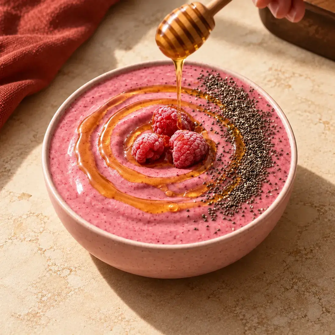 Pink Bowl, step 3: Finish